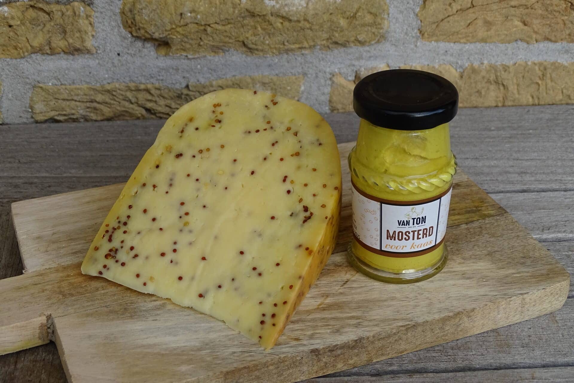 Boerenkaas met mosterd